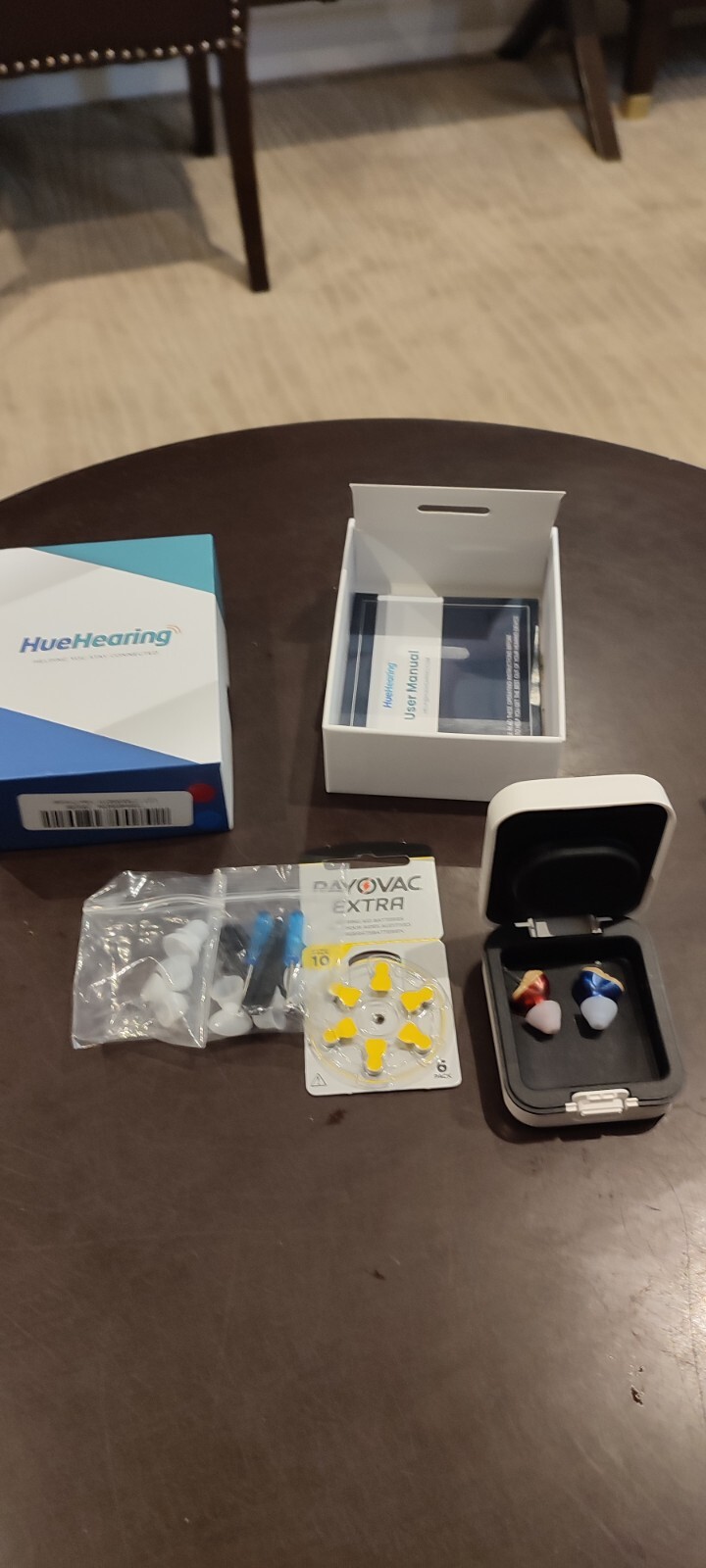 Hue Hearing Aids With Spare Batterys eBay