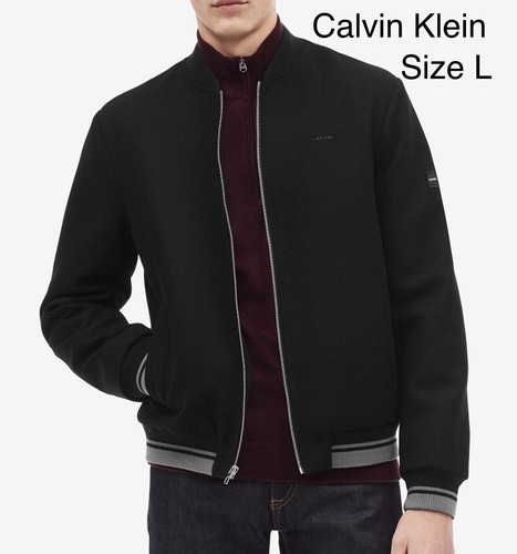 Calvin Klein Wool Bomber Weekend Jacket 