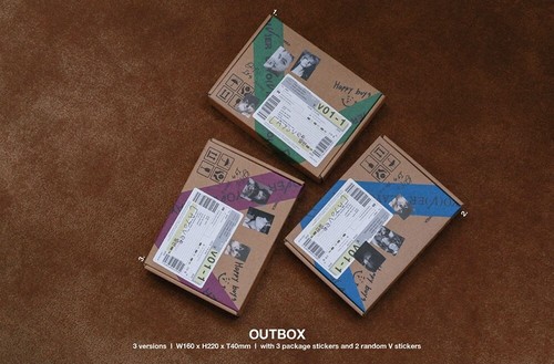 V BTS Album Layover PURPLE Ver. CD+P.Book+Lyric+2p Post+5p P.Card+F.Poster+Gift - Imagen 3 de 10
