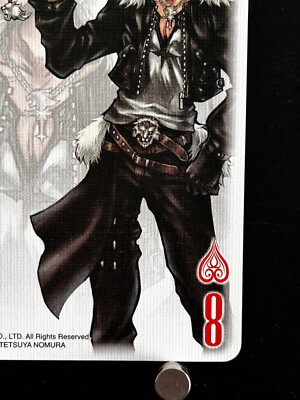 Squall Leonhart Final Fantasy Card 25th Anibersary Playing Squall Leonhart Final Fantasy Card 25th Anibersary Playing