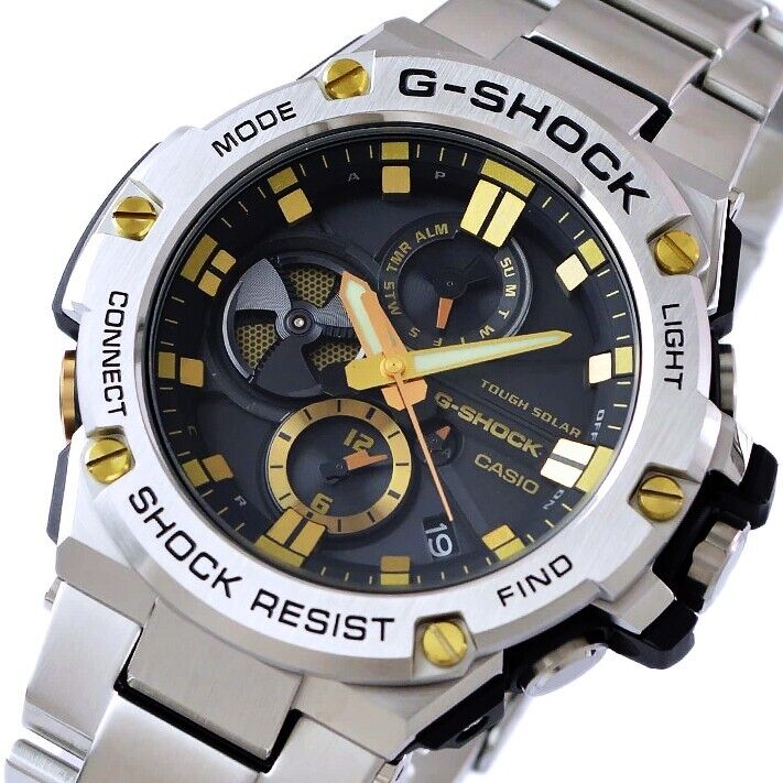 CASIO G SHOCK GST BDA9JF G STEEL Bluetooth Chronograph Watch  GST BDA9