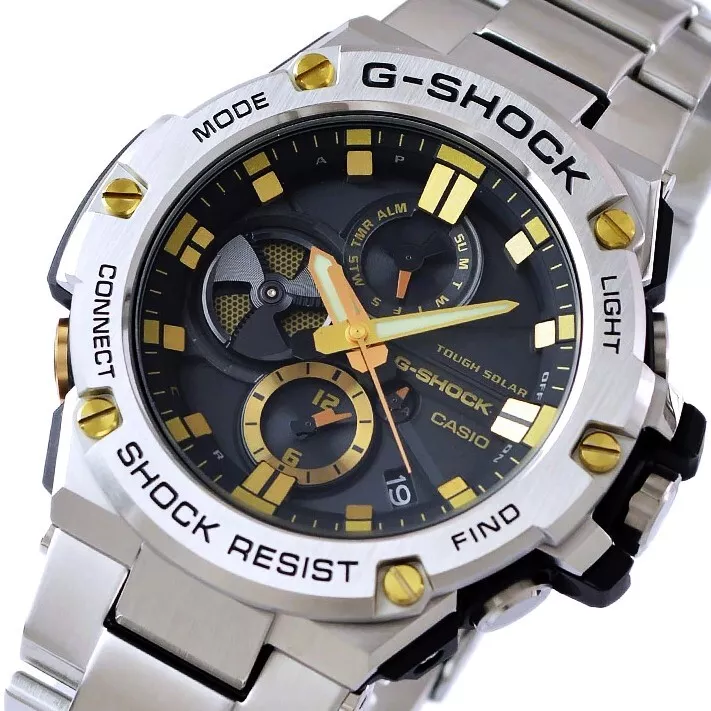 CASIO G-SHOCK GST-B100D-1A9JF G-STEEL Bluetooth Chronograph Watch GST-B100D-1A9
