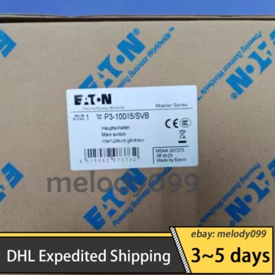 1pc New EATON P3-100/I5/SVB Waterproof box isolation switch