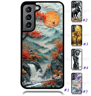 Personalised Text Phone Case for Samsung A Series - A14 A57 A20 A21 A30 A54 A73