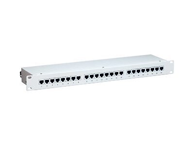 326316 Equip Patch Panel CAT 6e STP Light Grey, RAL 7035 1U 48.3 cm (19) ~D~