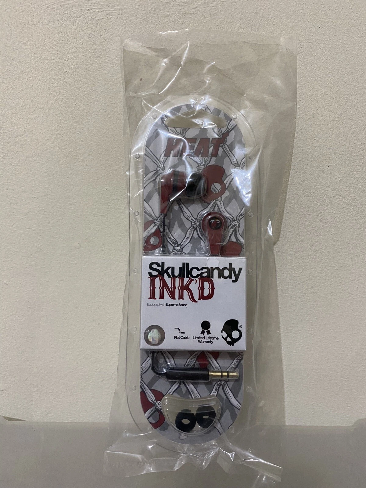 Écouteurs Skullcandy Ink’d Supreme Sound   édition limitée NBA Heat
