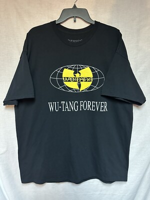 WU-TANG FOREVER XXL T-SHIRT - 2023 CONCERT T-SHIRT - NEW BLK