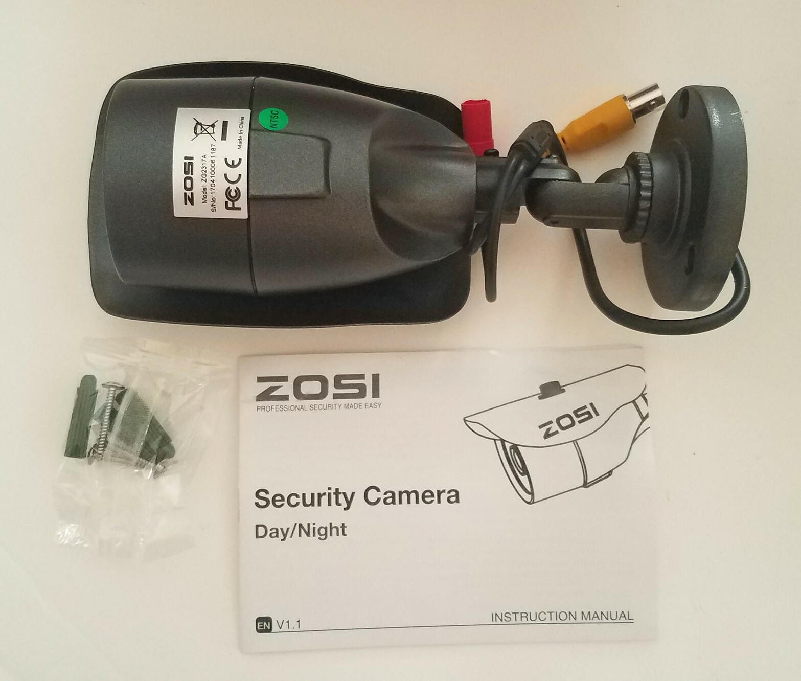 Zosi Camera Instructions 2025 - Main Image