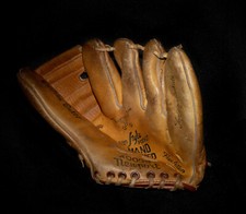 Vintage Newport 4000s RH Baseball Glove Youth Size Pro Style Pocket - Cow Hide