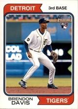 2023 Topps Heritage - Brendon Davis #67 (RC)