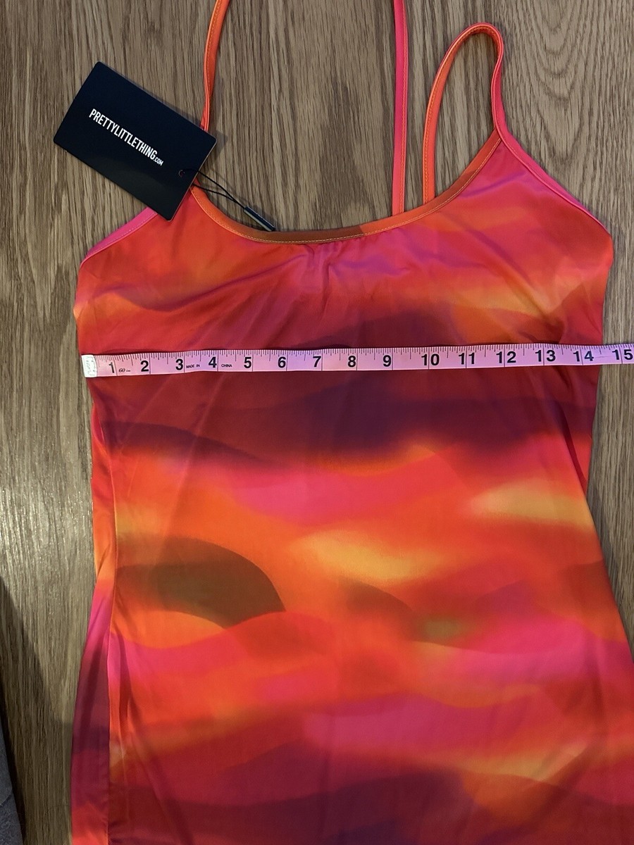 NEW Pink Abstract Print Slinky Asymmetric Strap Detail Bodycon Dress SIZE 12 | eBay NEW Pink Abstract Print Slinky Asymmetric Strap Detail Bodycon Dress SIZE 12 | eBay