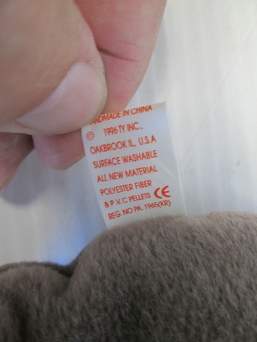 TY BEANIE BABY "JOLLY THE WALRUS" 12-2-96 ERRORES  - Imagen 8 de 11