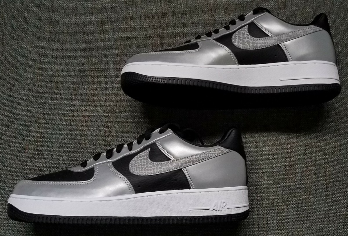 44 【最終】NIKE AIR FORCE 1 B SILVER SNAKE Air Force 1 'Silver Snake' Release Date . Nike SNKRS
