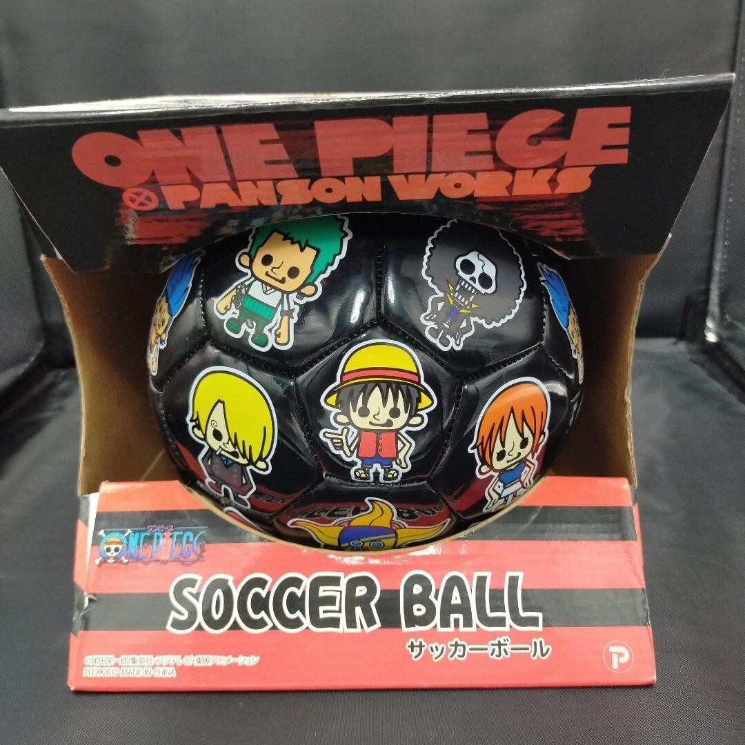 One Piece Football Soccer Ball Black Panson Works Luffy Sanji Zoro
