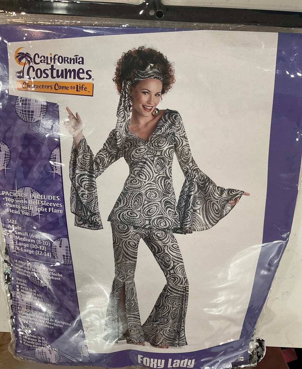 Foxy lady top disco costume