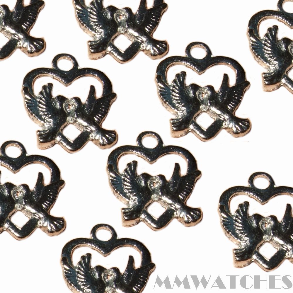 Ciondolo Con Castone Per Quadrato 4470 10 Mm Argento Antico