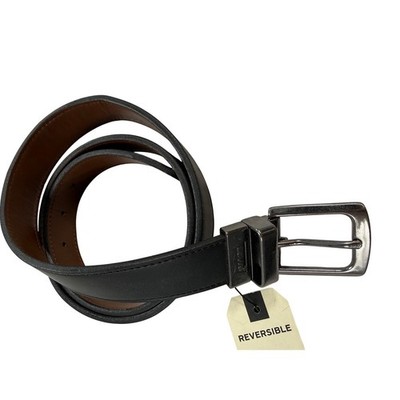 Levi's Reversible Belt Mens 40 Black Brown New Swivel Buckle 38016-0351