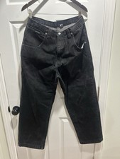 Vintage Y2K Garment Stage Black Jeans Made in USA Men’s Size 34 Denim Pants