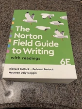 The Norton Field Guide to Writing with Readings 6E Paperback Unused Access Code