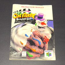 ClayFighter: The Sculptor's Cut Nintendo 64 N64 - MANUAL ONLY - 100% Original