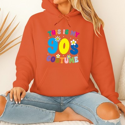 This Is My 90s Kostüm Damen Hoodie Retro 90s Ästhetik Geschenk für Sie