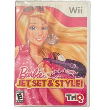 Barbie: Jet, Set & Style (Nintendo Wii, 2011) Clean & Tested Working no manual