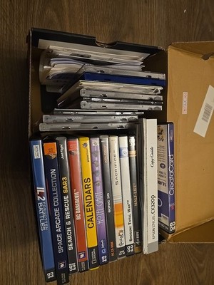 Konvolut PC Spiele und Software gemischt zufällig Restposten 9,99p nur Start siehe Bilder 