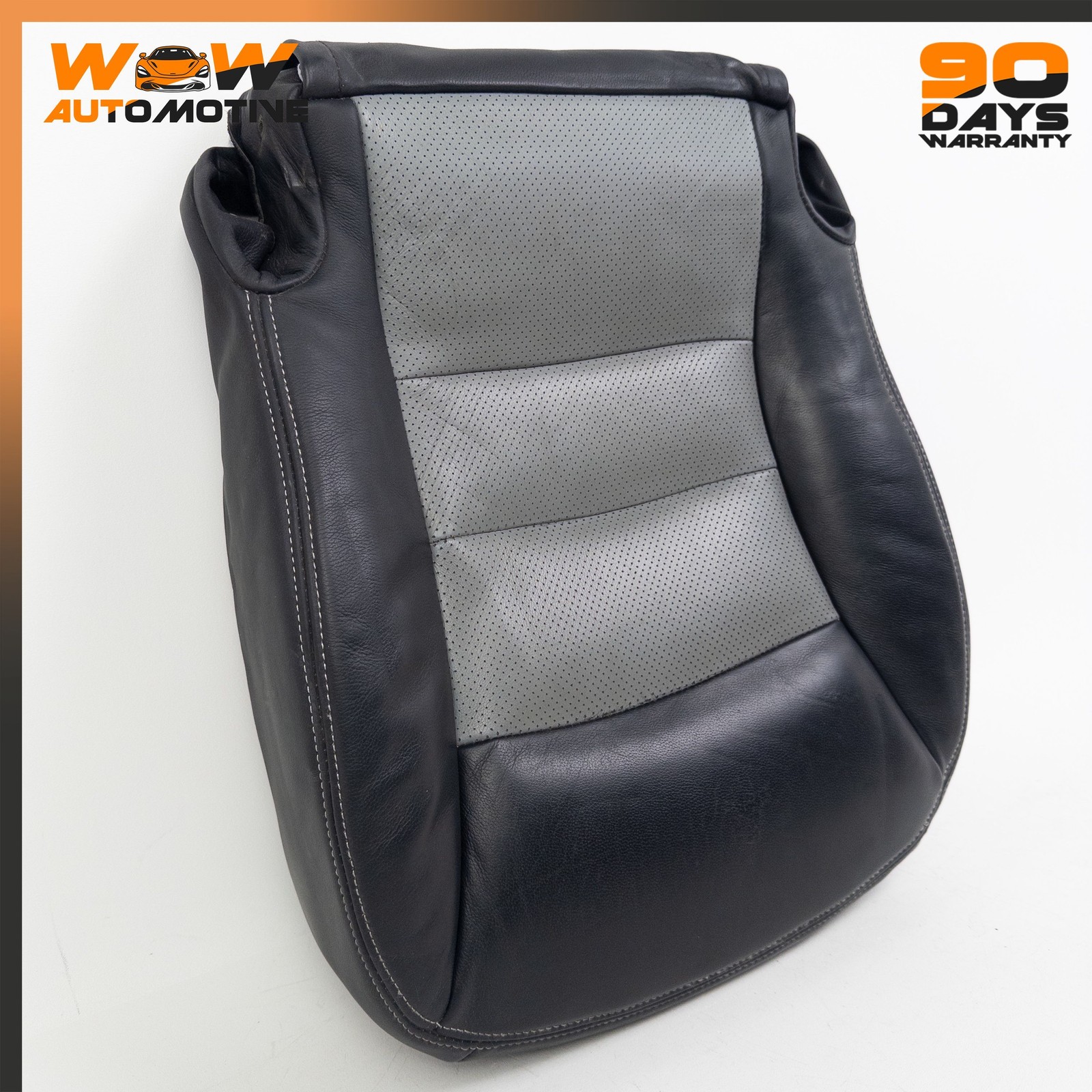 05-11 CHEVROLET CORVETTE C6 FRONT LEFT BOTTOM LOWER SEAT CUSHION BLACK OEM