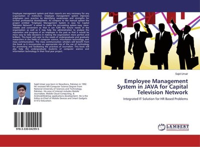 Employee Management System in JAVA for Capital Television Network Sajid Umair
