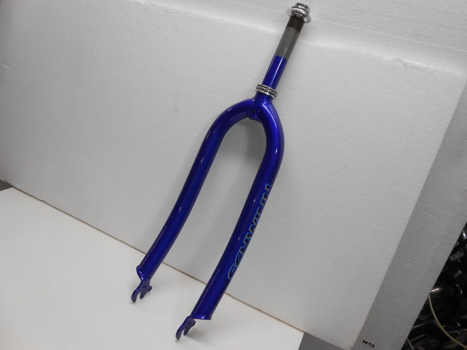 Schwinn Delmar Blue Cruiser Bike Fork 26" OEM with Bicycle Bearings & Top Nut 1" - Image 4 of 4