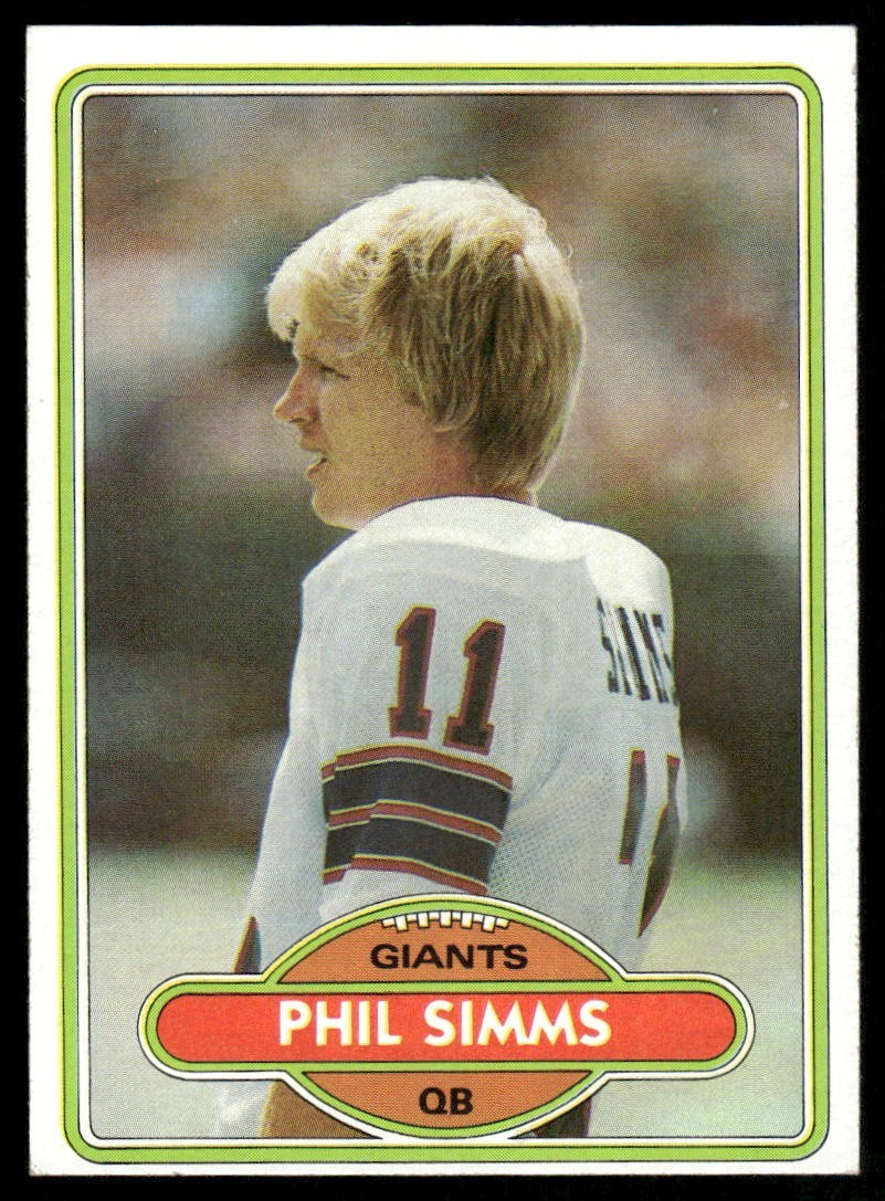1980 Topps - Phil Simms #225 (RC)