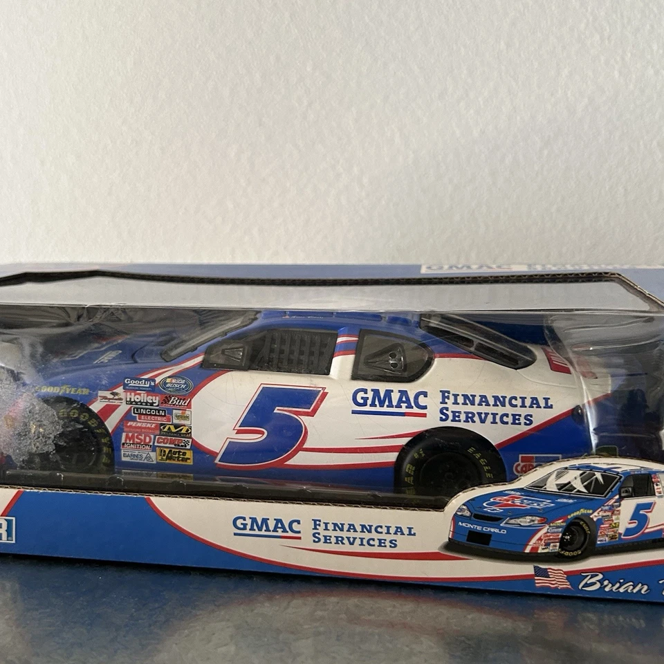 Brian Vickers 1/24 Scale Diecast Nascar #5 2003 Hendrick Motorsports GMAC - Image 4 of 4