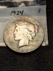 1924 Peace Silver Dollar