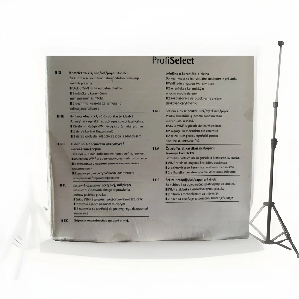 WMF ProfiSelect Essig ÖI Salz Pfeffer Set Verpackung Ist Nicht Mehr Schön - Bild 3 von 4