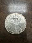 2005 American Silver Eagle 1 Oz .999 Fine Silver With Toning