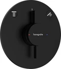 Hansgrohe 75418670 DuoTurn S Mixer for concealed installation, 2 function, Black