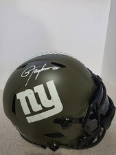 Lawrence Taylor Signed NY Giants STS Authentic Helmet Beckett COA