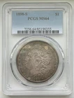 1898-S Morgan Silver Dollar - PCGS MS64