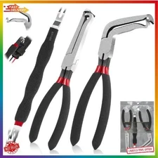 Electrical Disconnect Pliers Set 60° Connector Separator Removal Tool Automotive