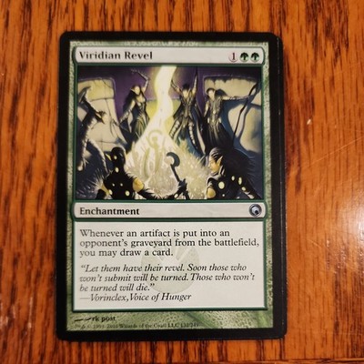 x1 Viridian Revel x1 MTG Scars of Mirrodin Magic The Gathering NM