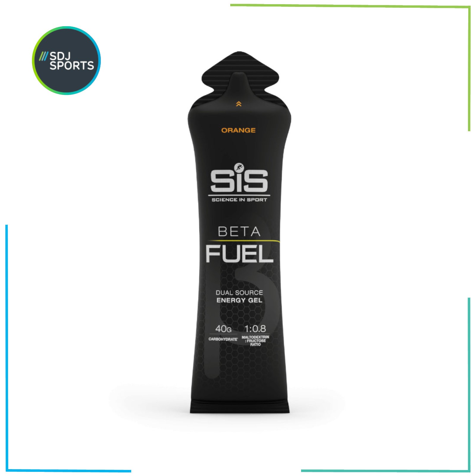 SIS Beta Fuel Energy Gel 60ml Sports Energy Gel Orange Single Gel