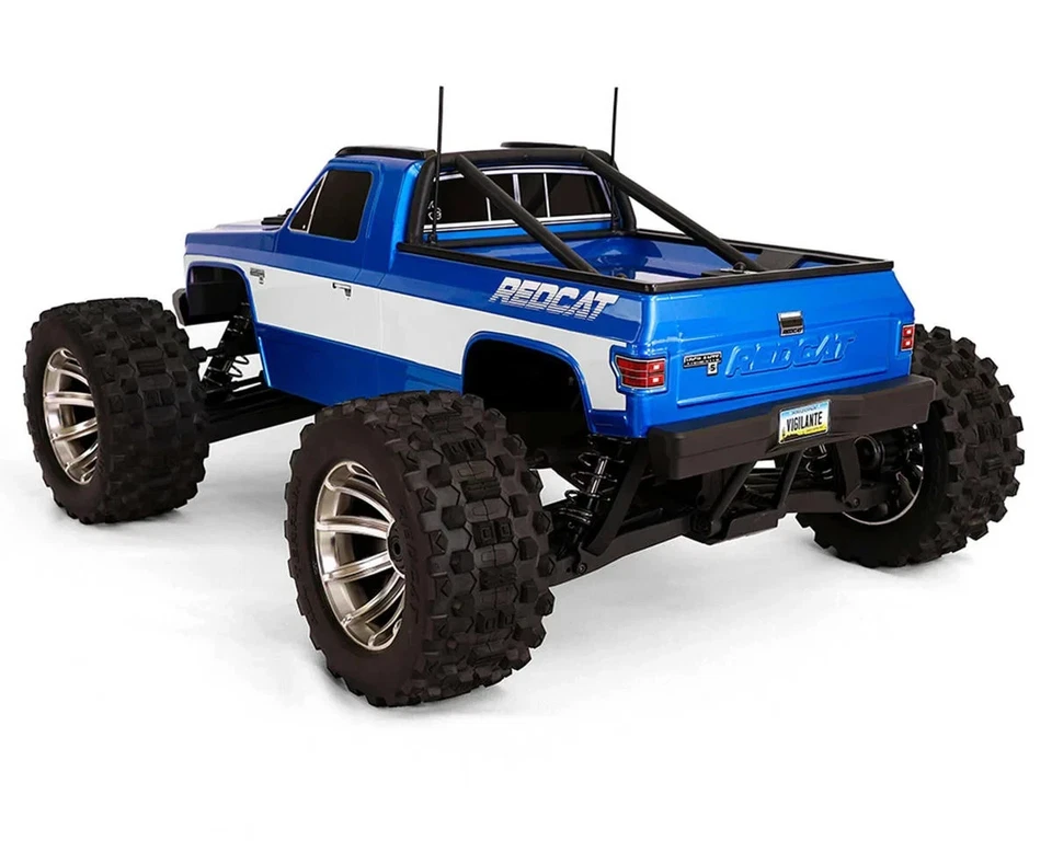Redcat Vigilante 8S 1/5 RTR 4WD Electric Brushless Monster Truck (Blue) RER28035 - Image 2 of 4