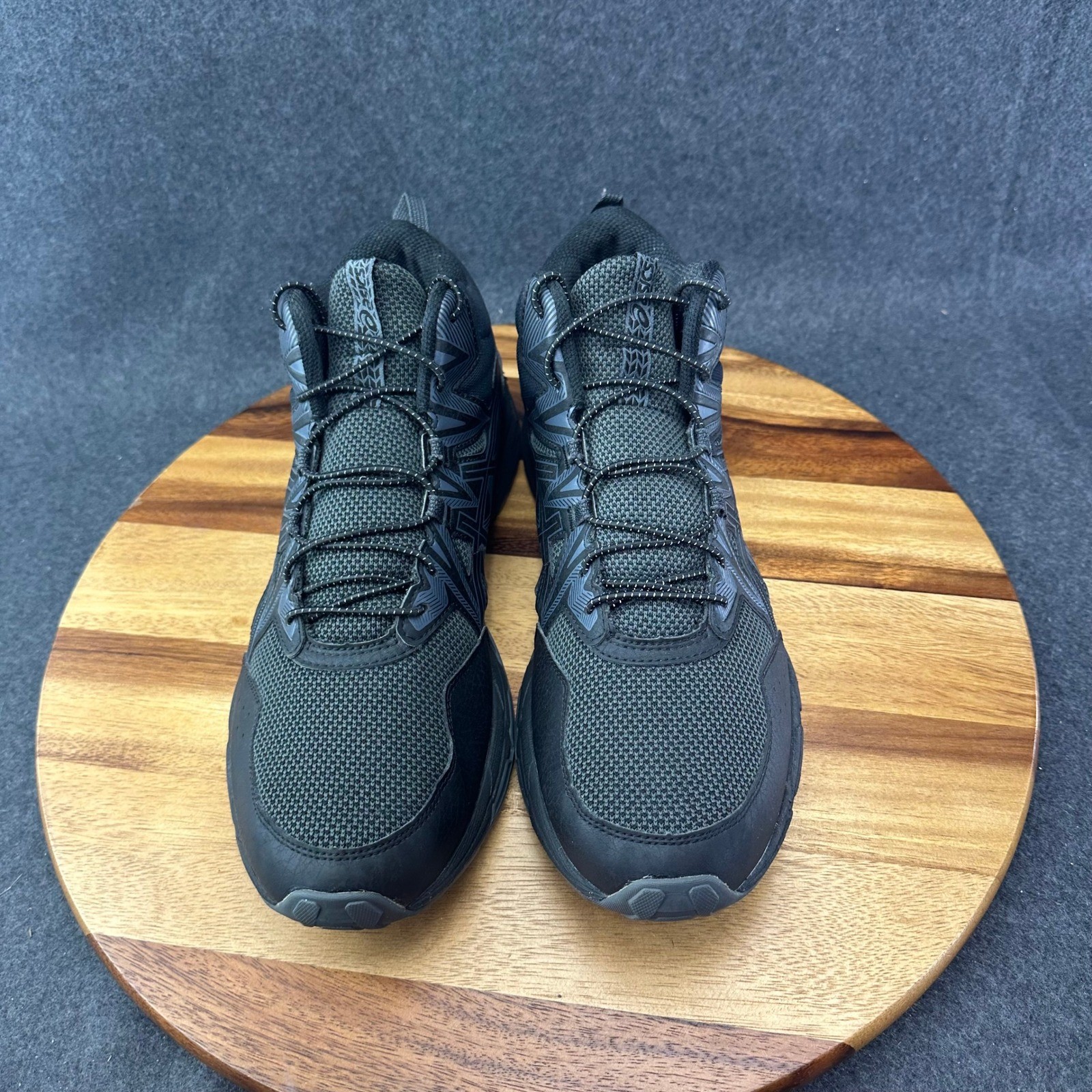 ASICS Gel-Venture 8 MT Mens Black Trail Mid Top Shoes 1011A993 Size 12.5 image 5