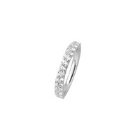 Xenox Ring Damen Klassik Krappe Zirkonia Sterlingsilber XS7390 Gr. 54