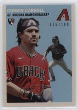 2023 Transcendent Collection VIP Party 75/100 Corbin Carroll (Red Jersey) qf6