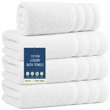 4X Large Jumbo Bath Sheet Towels 100% Egyptian Cotton Soft Jumbo Bath Towel Sets