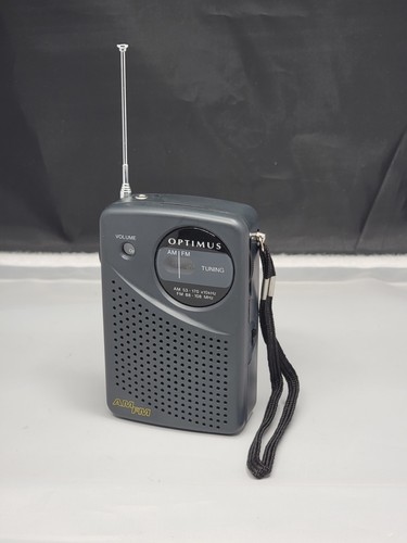 Optimus AM FM Personal Stereo Radio Model 12-794 - Tested Working | eBay