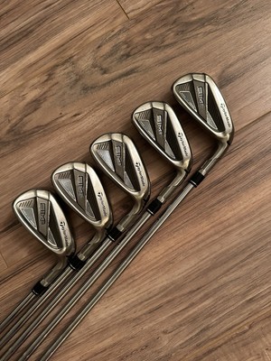 Taylormade sim 2 max iron set 6-pw w/ KBS mt s stiff steel shafts 