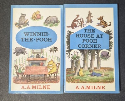 Winnie-The-Pooh & The House At Pooh Corner A.A. Milne 2 Methuen Paperbacks 1971