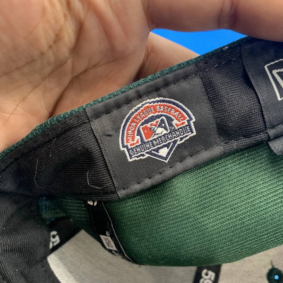 Gorra de béisbol Greensboro NC Grasshoppers New Era ajustada MiLB adulto talla 6 7/8 Foto 2 de 4